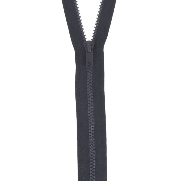 Fermeture à glissière séparable injectée anthracite Fermeture à glissière séparable injectée anthracite