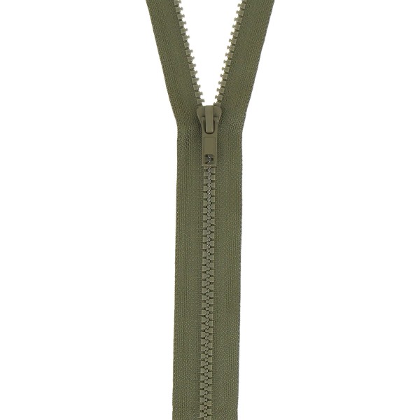 Fermeture à glissière séparable injectée vert kaki Fermeture à glissière séparable injectée vert kaki
