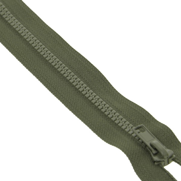 Fermeture à glissière séparable injectée vert militaire Fermeture à glissière séparable injectée vert militaire