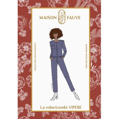 Patron couture combinaison : Vipère - Maison FAUVE Patron couture combinaison : Vipère - Maison FAUVE