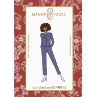 Patron couture combinaison : Vipère - Maison FAUVE Patron couture combinaison : Vipère - Maison FAUVE