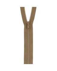 Fermeture à glissière séparable injectée camel