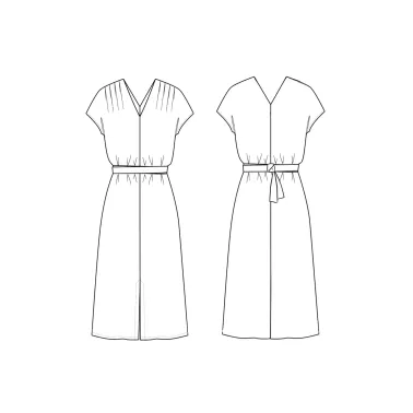 Patron couture robe : Transat - Maison FAUVE