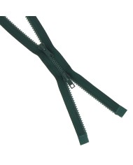 Fermeture injectée n°5 Bouche à Bouche séparable vert