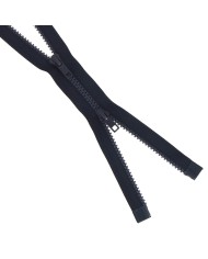 Fermeture injectée n°5 Bouche à Bouche séparable bleu marine