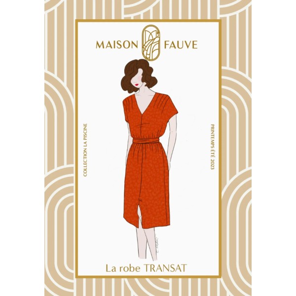 Patron couture robe : Transat - Maison FAUVE Patron couture robe : Transat - Maison FAUVE