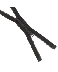 Fermeture injectée n°5 Bouche à Bouche séparable chocolat