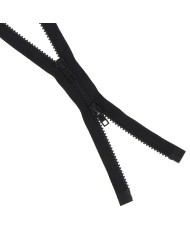 Fermeture injectée n°5 Bouche à Bouche séparable noir