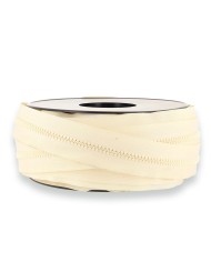 Fermeture éclair au mètre sans curseur écru