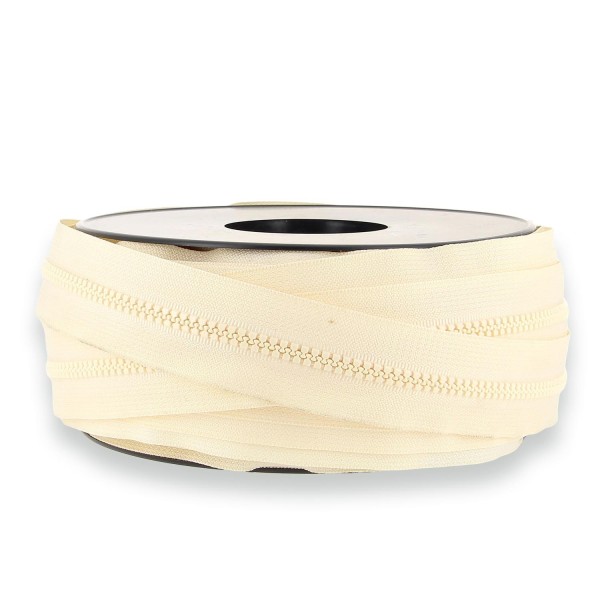 Fermeture éclair au mètre sans curseur écru Fermeture éclair au mètre sans curseur écru