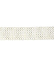 Sangle coton scintillante 30mm Blanc Sangle coton scintillante 30mm Blanc