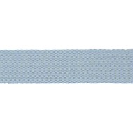 Sangle coton scintillante 30mm bleu ciel Sangle coton scintillante 30mm bleu ciel