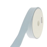 Sangle coton scintillante 30mm bleu ciel Sangle coton scintillante 30mm bleu ciel