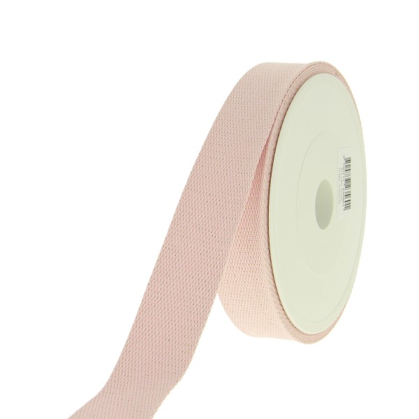 Sangle coton scintillante 30mm rose Sangle coton scintillante 30mm rose