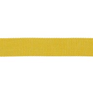Sangle coton scintillante 30mm jaune Sangle coton scintillante 30mm jaune