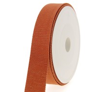 Sangle coton scintillante 30mm orange Sangle coton scintillante 30mm orange