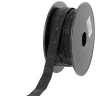 Ruban pression 20mm noir Ruban pression 20mm noir