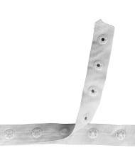 Ruban pression 20mm blanc Ruban pression 20mm blanc