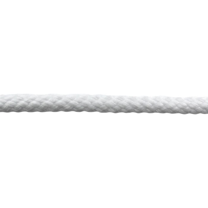 Cordon anorak 4mm blanc