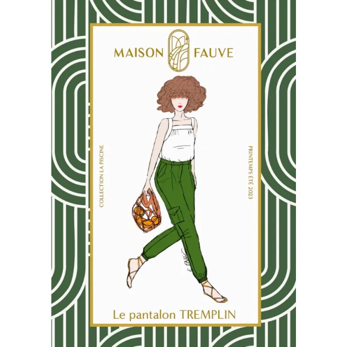 Patron couture pantalon : Tremplin - Maison FAUVE