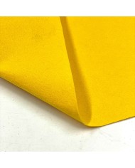 Tissu feutrine polyester jaune