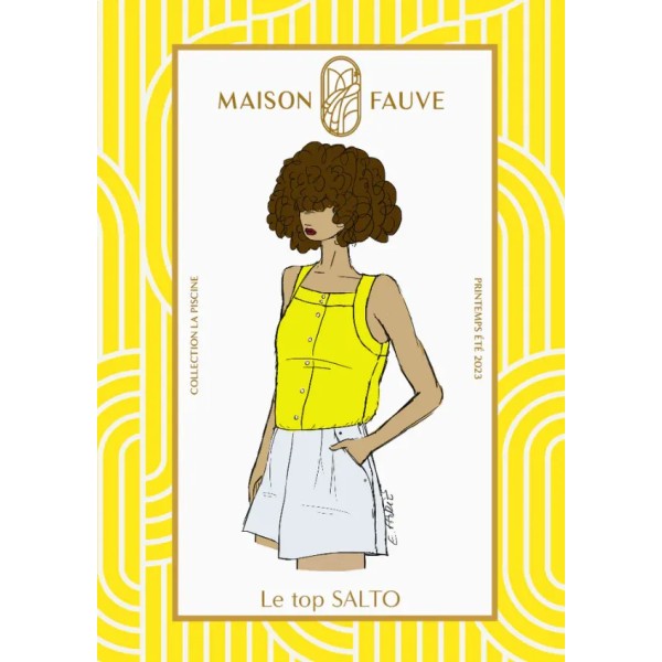 Patron couture Top : Salto - Maison FAUVE Patron couture Top : Salto - Maison FAUVE
