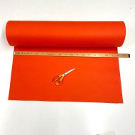 Tissu feutrine polyester orange