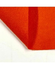 Tissu feutrine polyester orange