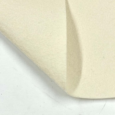 Tissu feutrine polyester blanc