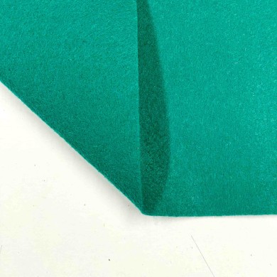 Tissu feutrine polyester vert d'eau