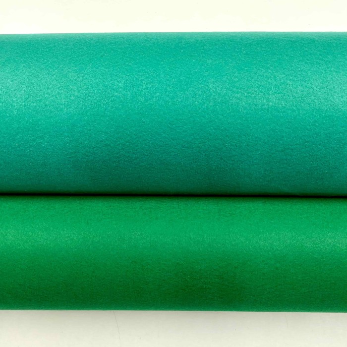 Tissu feutrine polyester vert d'eau