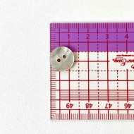 Bouton nacre rond blanc Bouton nacre rond blanc