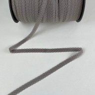 Dentelle Rachel entre-deux polyester gris