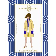 Patron couture veste : NAGE LIBRE - Maison FAUVE