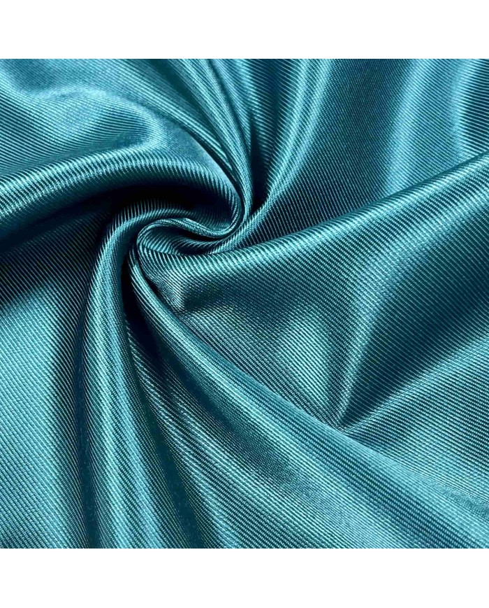 Tissu Caban Imitation Laine Bleu Canard - Largeur 1.50m - Vente Au Mètre (Lot De 50m)