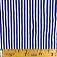 Tissu jersey coton à rayures bleu marine blanc Tissu jersey coton à rayures bleu marine blanc