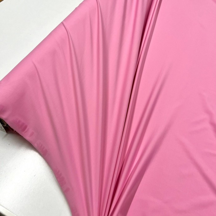 Tissu polyamide élasthanne rose uni Tissu polyamide élasthanne rose uni