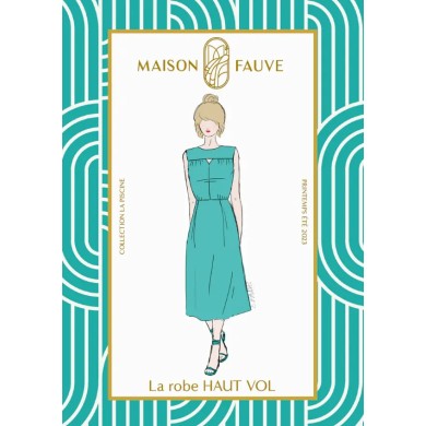 Patron couture robe : Haut Vol - Maison FAUVE Patron couture robe : Haut Vol - Maison FAUVE