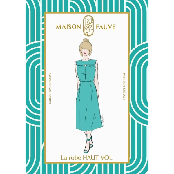 Patron couture robe : Haut Vol - Maison FAUVE Patron couture robe : Haut Vol - Maison FAUVE
