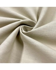 Tissu cretonne uni écru Tissu cretonne uni écru