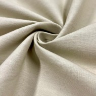 Tissu cretonne uni écru Tissu cretonne uni écru
