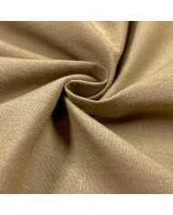 Tissu cretonne uni taupe Tissu cretonne uni taupe