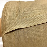 Tissu cretonne uni taupe Tissu cretonne uni taupe
