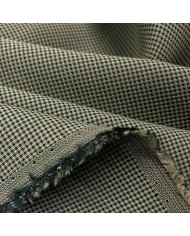 Tissu viscose acétate vichy petit carreaux Haute couture Tissu viscose acétate vichy petit carreaux Haute couture