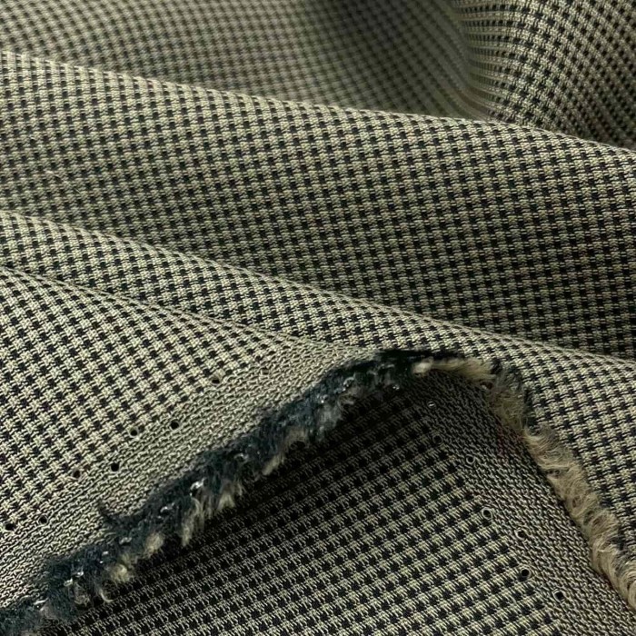 Tissu viscose acétate vichy petit carreaux Haute couture Tissu viscose acétate vichy petit carreaux Haute couture