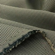 Tissu viscose acétate vichy petit carreaux Haute couture Tissu viscose acétate vichy petit carreaux Haute couture