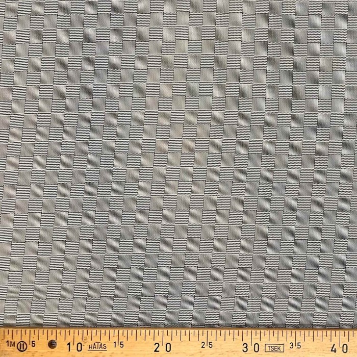Tissu viscose acétate London carreaux Haute couture