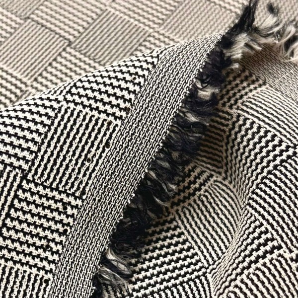Tissu viscose acétate London carreaux Haute couture Tissu viscose acétate London carreaux Haute couture
