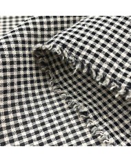 Tissu viscose autres fibres petit carré Haute couture Tissu viscose autres fibres petit carré Haute couture