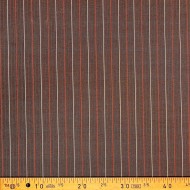 Tissu laine polyester rayures marron Haute couture Tissu laine polyester rayures marron Haute couture